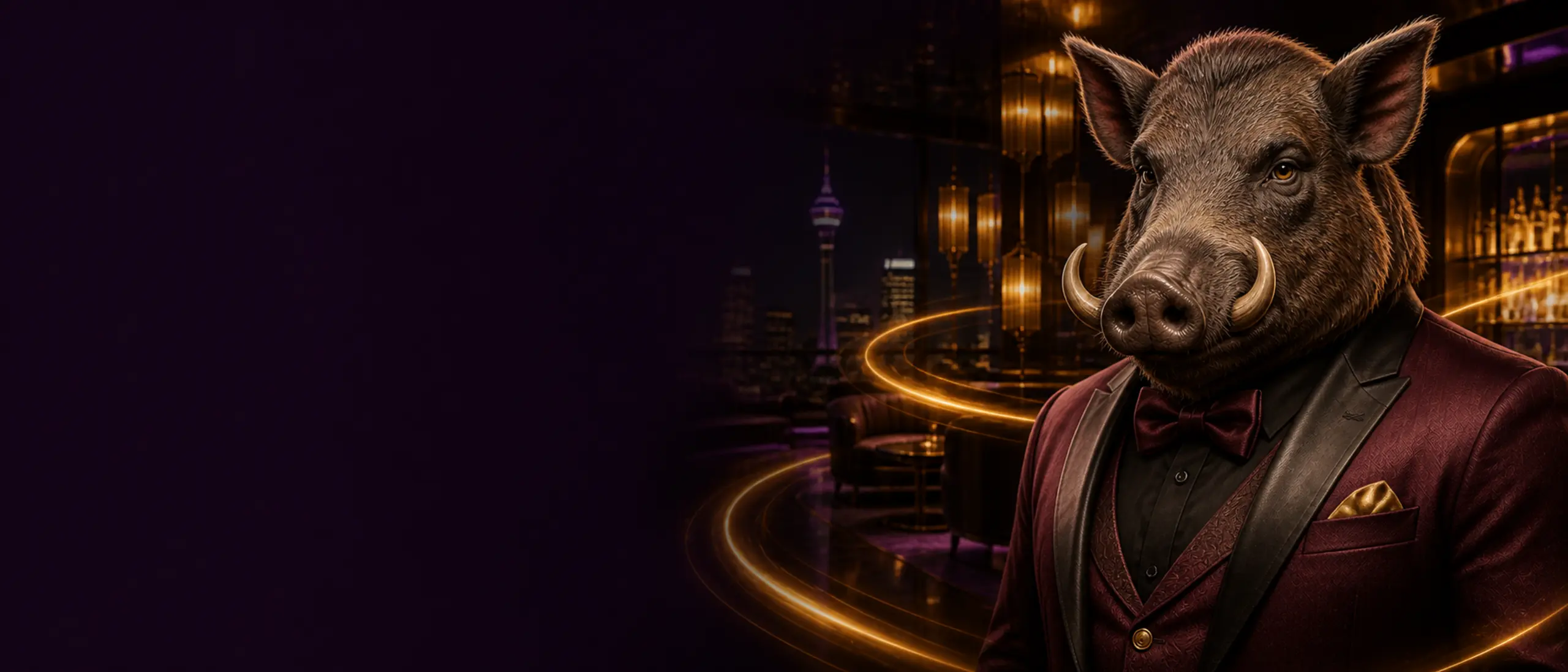 Donnerstags-Reload im Bizzo Casino mit Wildschwein-Maskottchen
